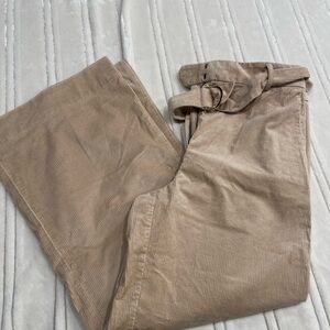 LOFT Corduroy Pants in Light Brown